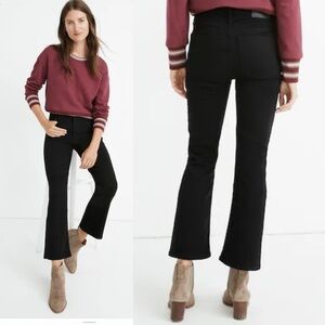 Madewell Black Bootcut Jeans